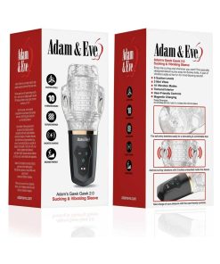 Adam & Eve Adam’s Gawk Gawk 2.0 – Sucking & Vibrating Penis Sleeve