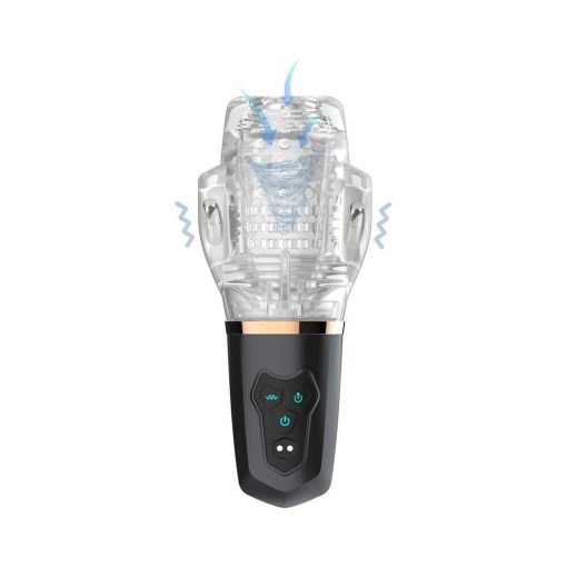 Adam & Eve Adam’s Gawk Gawk 2.0 – Sucking & Vibrating Penis Sleeve - Image 3