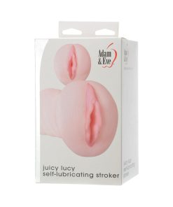 Adam & Eve Juicy Lucy – Self-Lubricating Stroker with Realistic Suction
