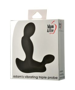 Adam & Eve Vibrating Triple Probe – Rechargeable Prostate & Perineum Vibe