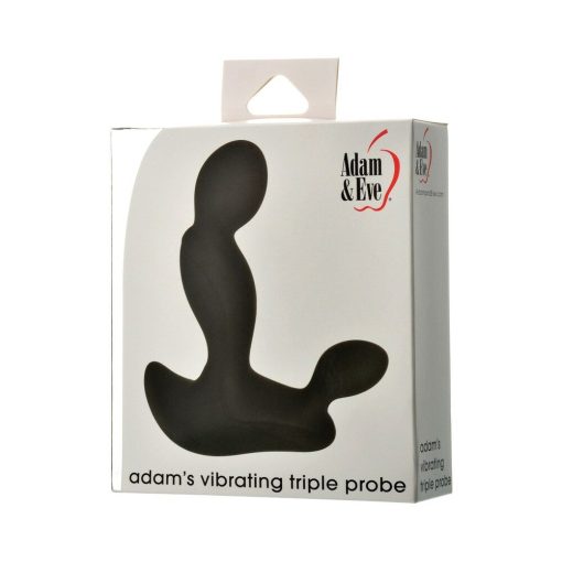 Adam & Eve Vibrating Triple Probe – Rechargeable Prostate & Perineum Vibe