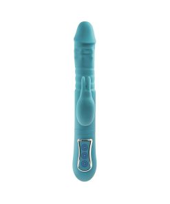 Adam & Eve Eve’s Thrusting Triple Joy Rabbit – Rechargeable 3-Way Vibrator
