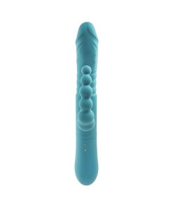 Adam & Eve Eve’s Thrusting Triple Joy Rabbit – Rechargeable 3-Way Vibrator
