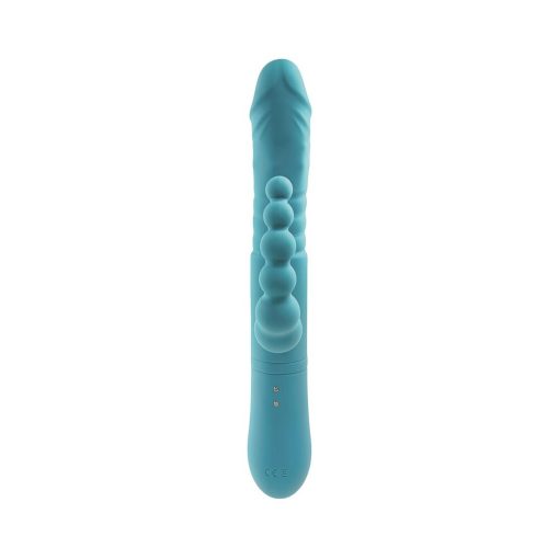 Adam & Eve Eve’s Thrusting Triple Joy Rabbit – Rechargeable 3-Way Vibrator - Image 8