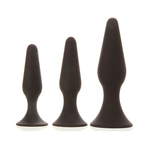 Adam & Eve Booty Boot Camp – 3-Piece Silicone Anal Plug Training Kit - Image 2