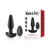 Adam & Eve Carl Jr. Vibrating & Rimming Plug – Remote-Controlled Silicone Toy