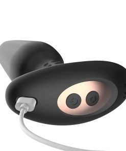 Adam & Eve Carl Jr. Vibrating & Rimming Plug – Remote-Controlled Silicone Toy