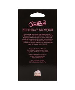 Goodhead Birthday Blowjob Kit