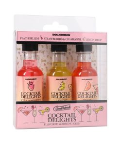 Goodhead Cocktail Delights Flavored Warming Gels 3-Pack