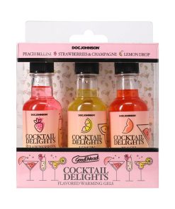Goodhead Cocktail Delights Flavored Warming Gels 3-Pack