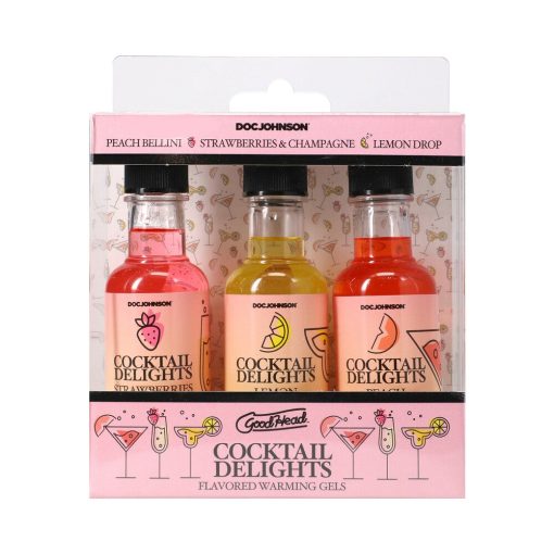 Goodhead Cocktail Delights Flavored Warming Gels 3-Pack - Image 12