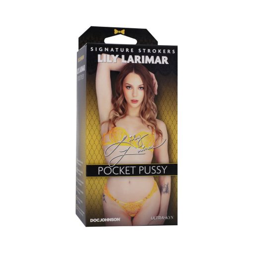 Signature Strokers Lily Larimar Ultraskyn Pocket Pussy Vanilla