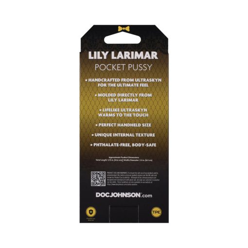 Signature Strokers Lily Larimar Ultraskyn Pocket Pussy Vanilla - Image 6