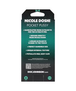 Signature Strokers Nicole Doshi Ultraskyn Pocket Pussy Vanilla