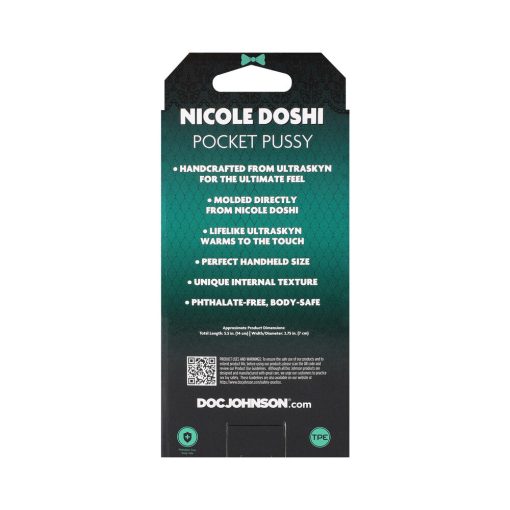 Signature Strokers Nicole Doshi Ultraskyn Pocket Pussy Vanilla - Image 6