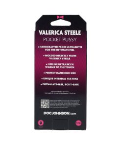 Signature Strokers Valerica Steele Ultraskyn Pocket Pussy Vanilla