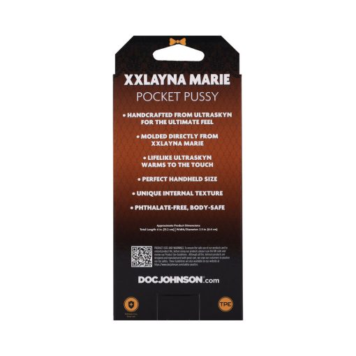 Signature Strokers Xxlayna Marie Ultraskyn Pocket Pussy Caramel - Image 6