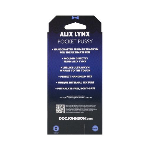Signature Strokers Alix Lynx Ultraskyn Pocket Pussy Vanilla - Image 6