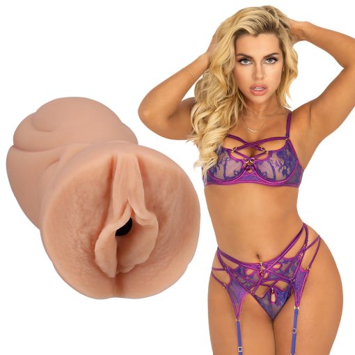 Signature Strokers Allie Nicole Ultraskyn Pocket Pussy Vanilla - Image 2