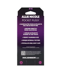 Signature Strokers Allie Nicole Ultraskyn Pocket Pussy Vanilla