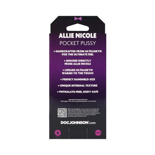 Signature Strokers Allie Nicole Ultraskyn Pocket Pussy Vanilla - Image 6