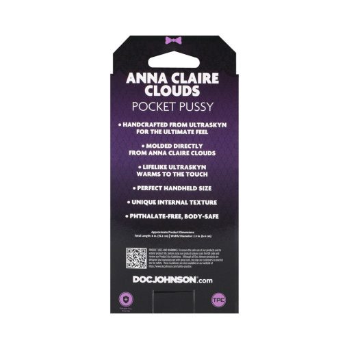 Signature Strokers Anna Claire Clouds Ultraskyn Pocket Pussy Vanilla - Image 6