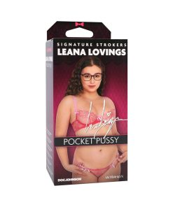 Signature Strokers Leana Lovings Ultraskyn Pocket Pussy Vanilla