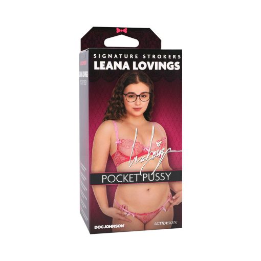 Signature Strokers Leana Lovings Ultraskyn Pocket Pussy Vanilla