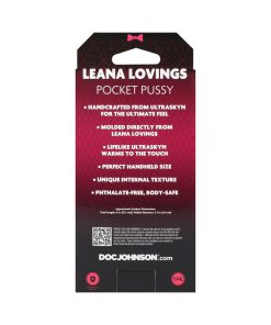 Signature Strokers Leana Lovings Ultraskyn Pocket Pussy Vanilla