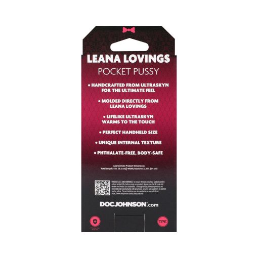 Signature Strokers Leana Lovings Ultraskyn Pocket Pussy Vanilla - Image 6