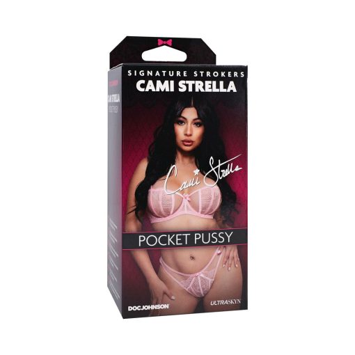 Signature Strokers Cami Strella Ultraskyn Pocket Pussy Vanilla
