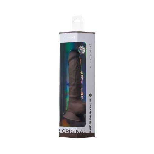 Silex-D The Original Model 1 Dildo 7 In. Chocolate - Image 2