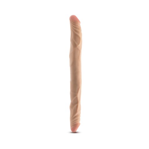 Dr. Skin Plus 14 In. Posable Double Dong Beige - Image 2