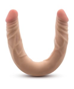Dr. Skin Plus 14 In. Posable Double Dong Beige