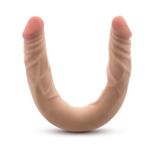 Dr. Skin Plus 14 In. Posable Double Dong Beige - Image 4