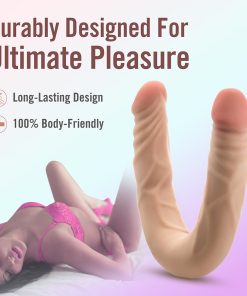 Dr. Skin Plus 14 In. Posable Double Dong Beige