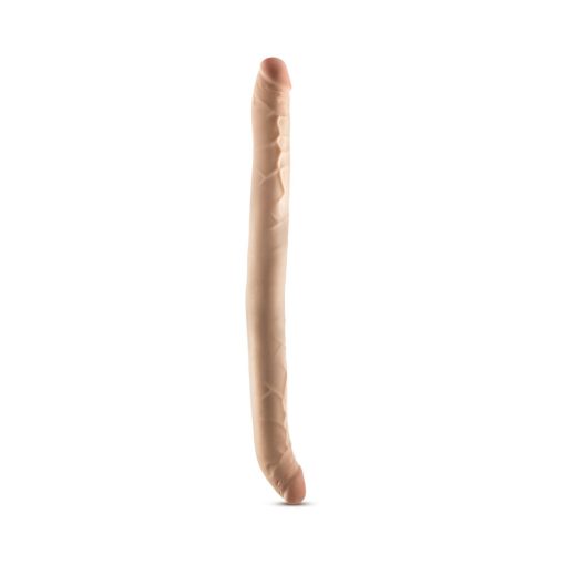 Dr. Skin Plus 16.5 In. Posable Double Dong Beige - Image 2