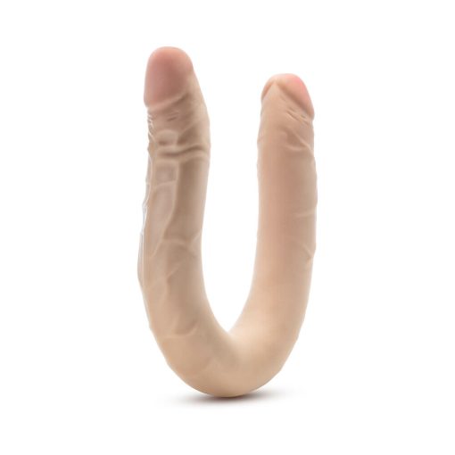 Dr. Skin Plus 16.5 In. Posable Double Dong Beige - Image 5