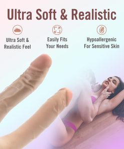 Dr. Skin Plus 16.5 In. Posable Double Dong Beige