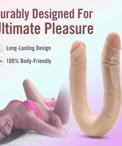 Dr. Skin Plus 16.5 In. Posable Double Dong Beige