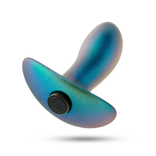 Matrix Voyager Vibrating Anal Plug – Silicone, Rechargeable, Teal - Image 5