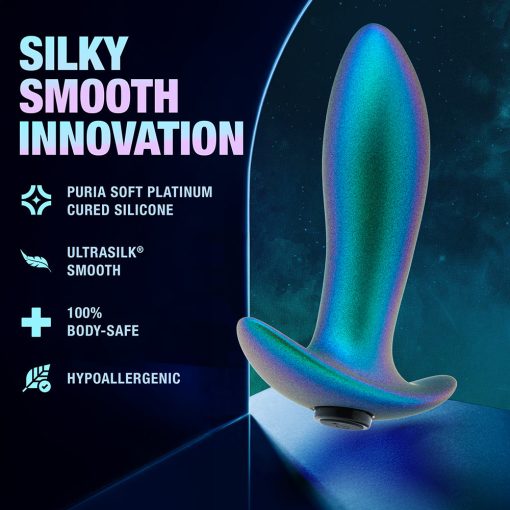 Matrix Voyager Vibrating Anal Plug – Silicone, Rechargeable, Teal - Image 10