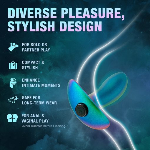 Matrix Voyager Vibrating Anal Plug – Silicone, Rechargeable, Teal - Image 11