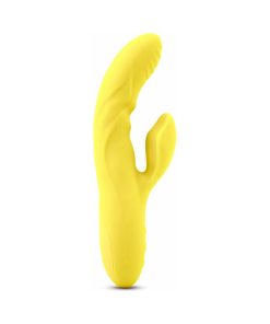 Nu Sensuelle Kiah Nubii Dual-Stim Rabbit With Turbo Boost And Heat Yellow