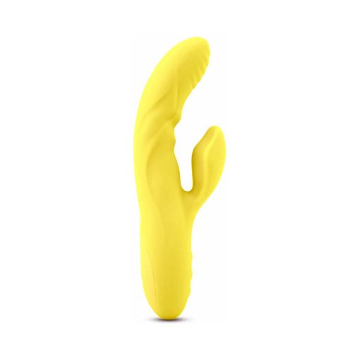 Nu Sensuelle Kiah Nubii Dual-Stim Rabbit With Turbo Boost And Heat Yellow - Image 2