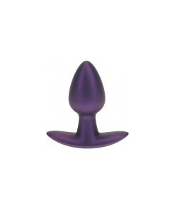 Ouch! Smooth Silicone Anal Plug Small 2.6 In. Metallic Purple
