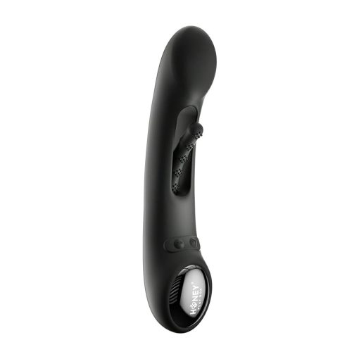 Honey Play Box Tempo Pressure Sensing App-Controlled Tapping G-Spot Vibrator Black - Image 2