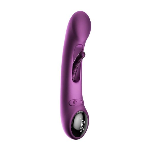 Honey Play Box Tempo Pressure Sensing App-Controlled Tapping G-Spot Vibrator Purple - Image 2