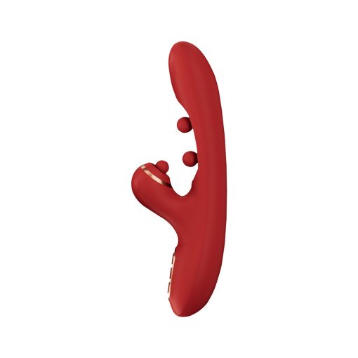 Honey Play Box Tickler Wiggling G-Spot Vibrator & Tapping Clitoral Stimulator Red - Image 5