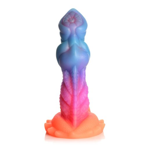 Creature Cocks Aqua-Cock Glow-In-The-Dark Silicone Dildo - Image 3